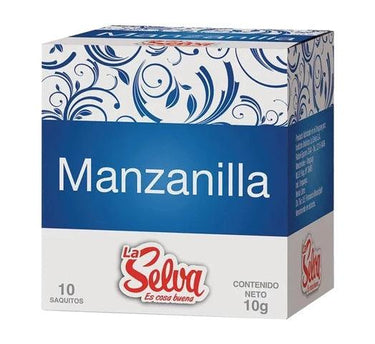 Té de Manzanilla LA SELVA Caja X10 Saquitos - Tienda Universo